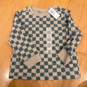 Old navy toddler Checkered Long Sleeve Shirt